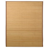 TEPPICH Rechteckig 160/230 cm aus Bambus Braun - Braun, Naturmaterialien/Holz (160/230cm) - vidaXL