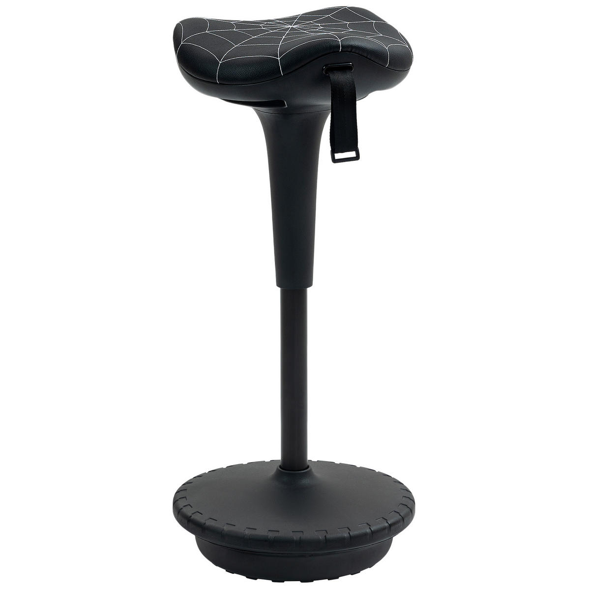 BÜROHOCKER DE-05240 Ergonomisch, höhenverstellbar & neigbar Schwarz - Schwarz, Kunststoff (34/83.5/34cm) - ComfortXL