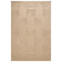 VOLNENA preproga Nuria Bež 120x170 cm - bež, tekstil/naravni materiali (120/170cm) - benuta Pure