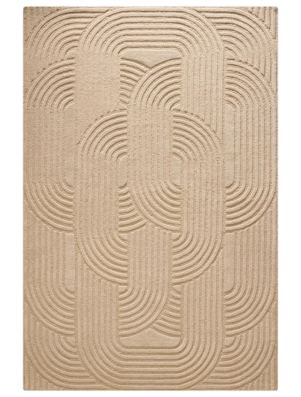 VOLNENA preproga Nuria Bež 120x170 cm - bež, tekstil/naravni materiali (120/170cm) - benuta Pure