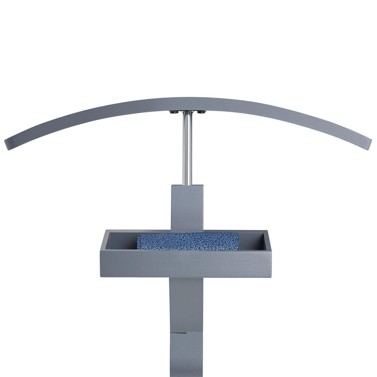 HERRENDIENER ROBIN - Grau, Holz (45/117/34cm) - IDIMEX