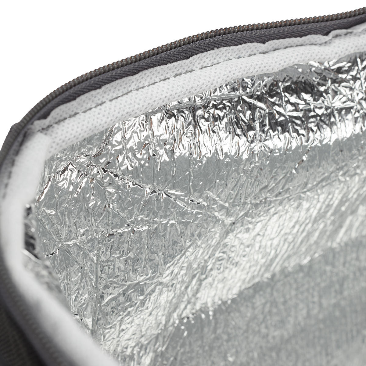 NÁKUPNÍ košík - šedá, kov/textil (40/40/31cm) - Relaxdays