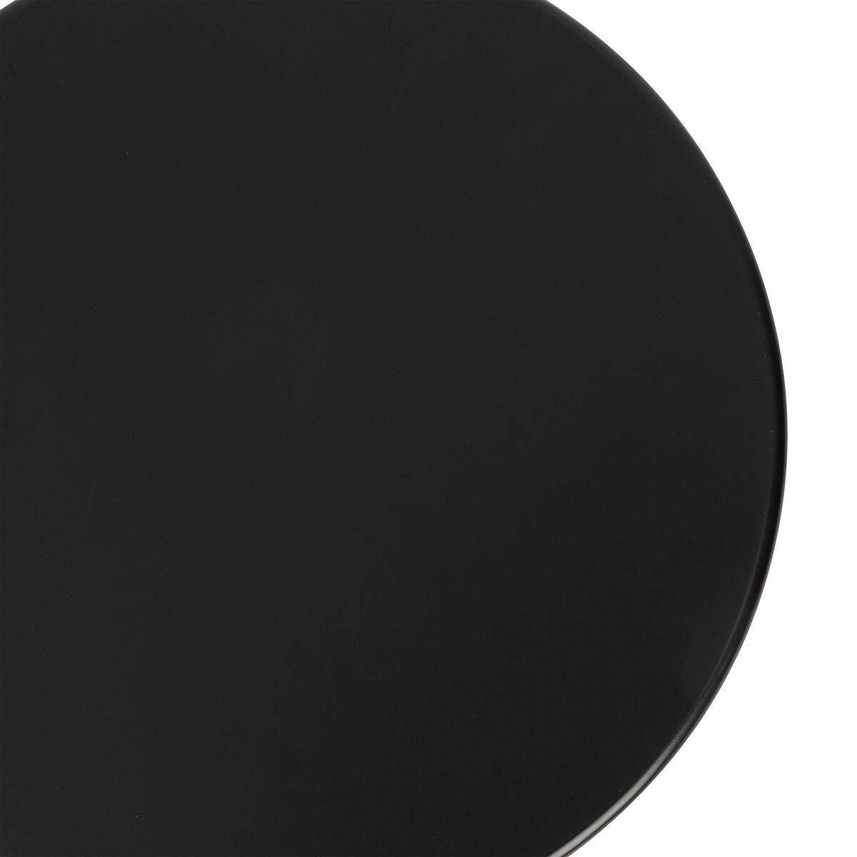 COUCHTISCH Chamlo rund Schwarz 38/38/46,5 cm - Schwarz, Holzwerkstoff (38/38/46.5cm) - Atmosphera Createur d´interieur