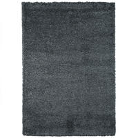HOCHFLOR LANGFLOR SHAGGY TEPPICH LUXURY - Anthrazit, Textil (140/200cm) - Pergamon