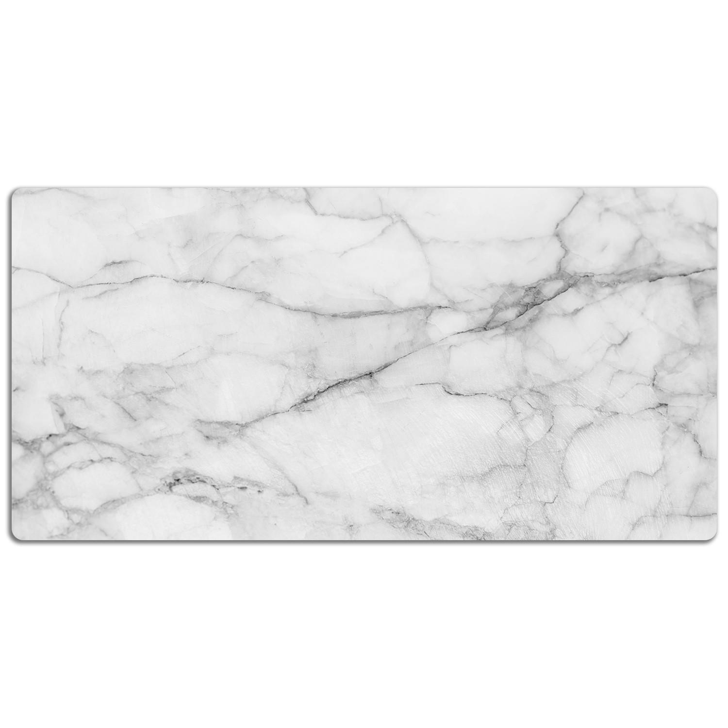 SCHREIBTISCHUNTERLAGE 100x50 cm Weiß - Weiß, Kunststoff (1.6/100/50cm) - ArtPrintCave