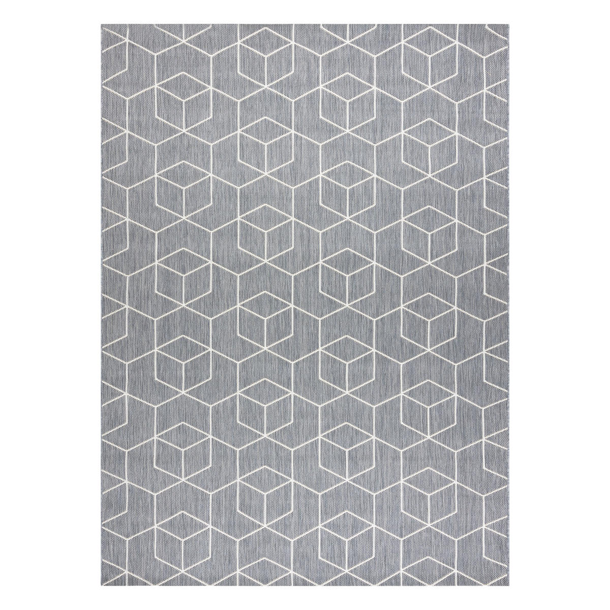 TEPPICH Flat 120/170 cm - Grau, Textil (120/170cm) - rugsX