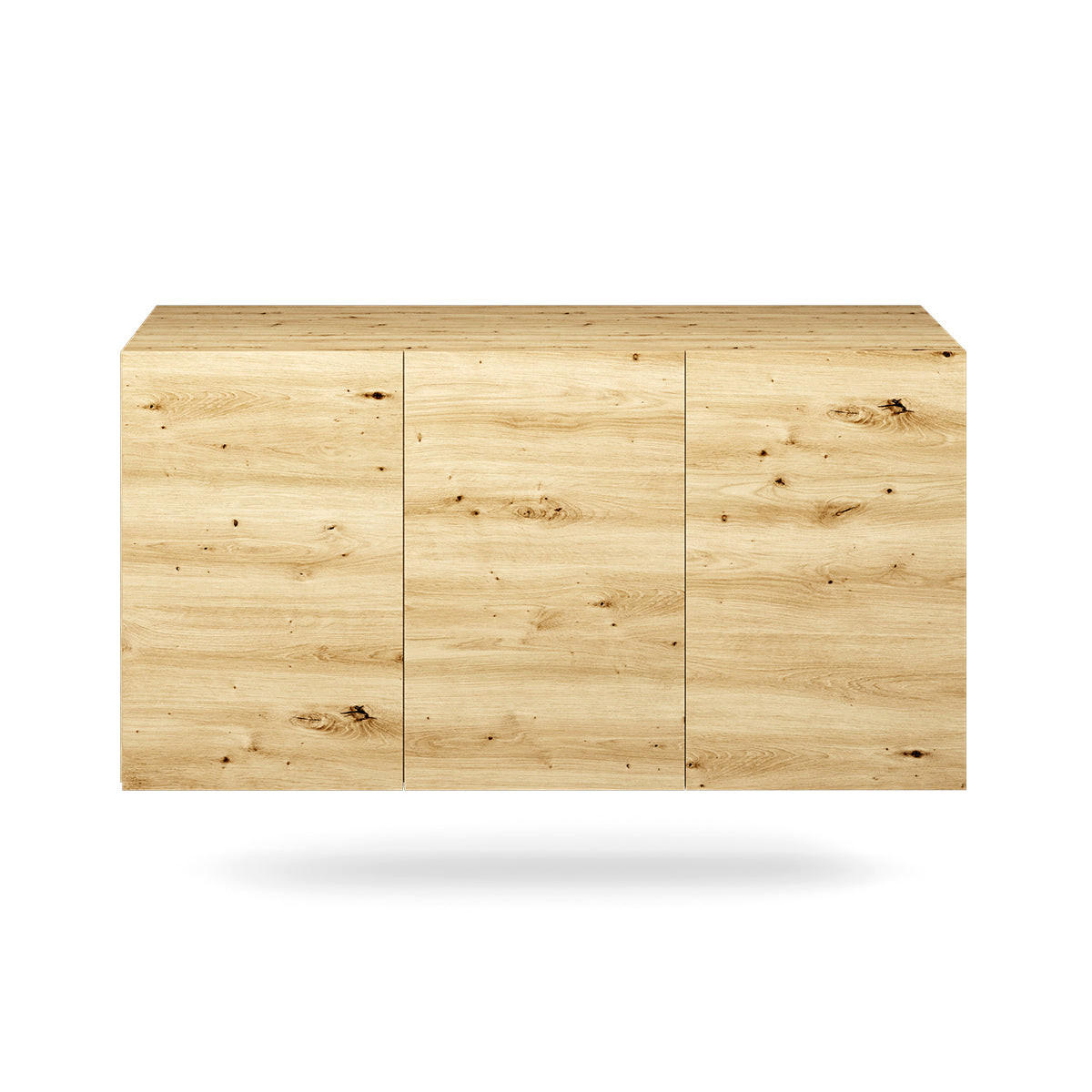 ŠIROKÁ KOMODA Idao Svetlé drevo - svetlohnedá, kompozitné drevo (160/60/35cm) - Petits-meubles