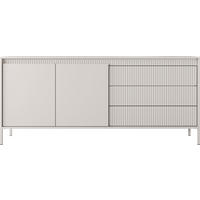 SIDEBOARD Cindy Beige 187/81/40 cm - Beige/Braun, Holzwerkstoff/Metall (187.1/81.4/39.5cm) - WFL GROUP