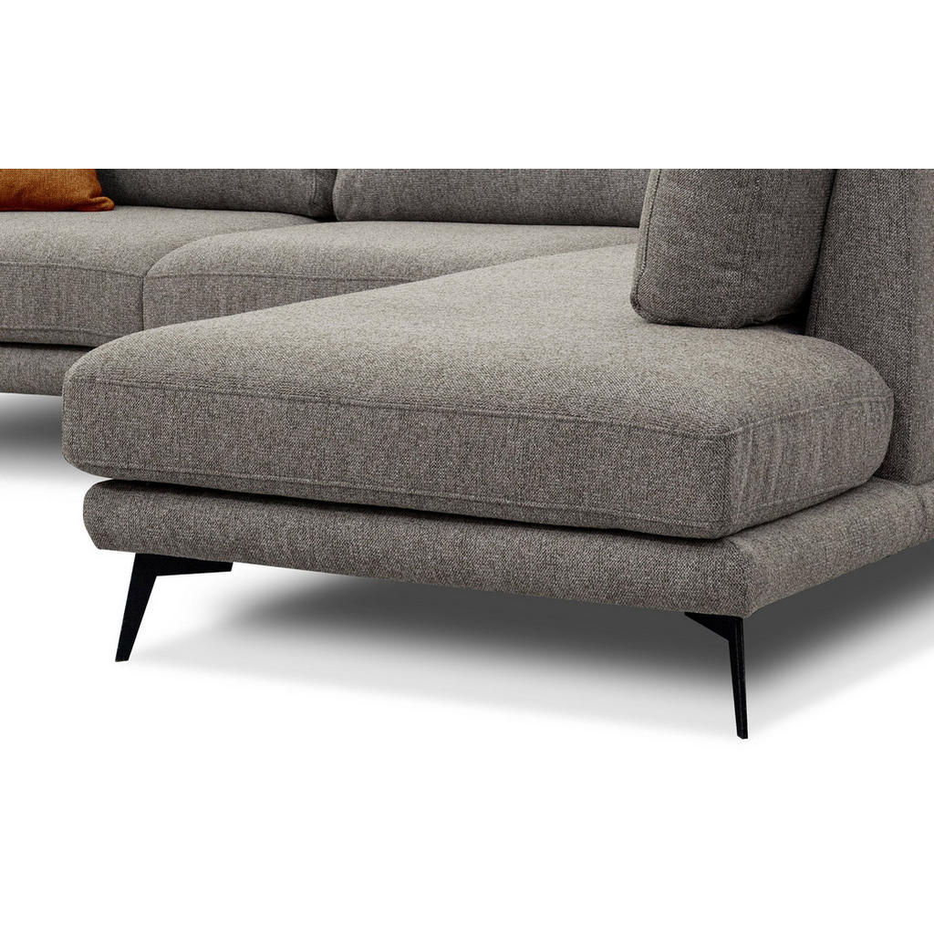 Thumbnail - Courtois Laville Ecksofa, Taupe, Textil, Ottomane rechts,L-Form, 282x219 cm, Wohnzimmer, Sofas & Couches, Wohnlandschaft...
