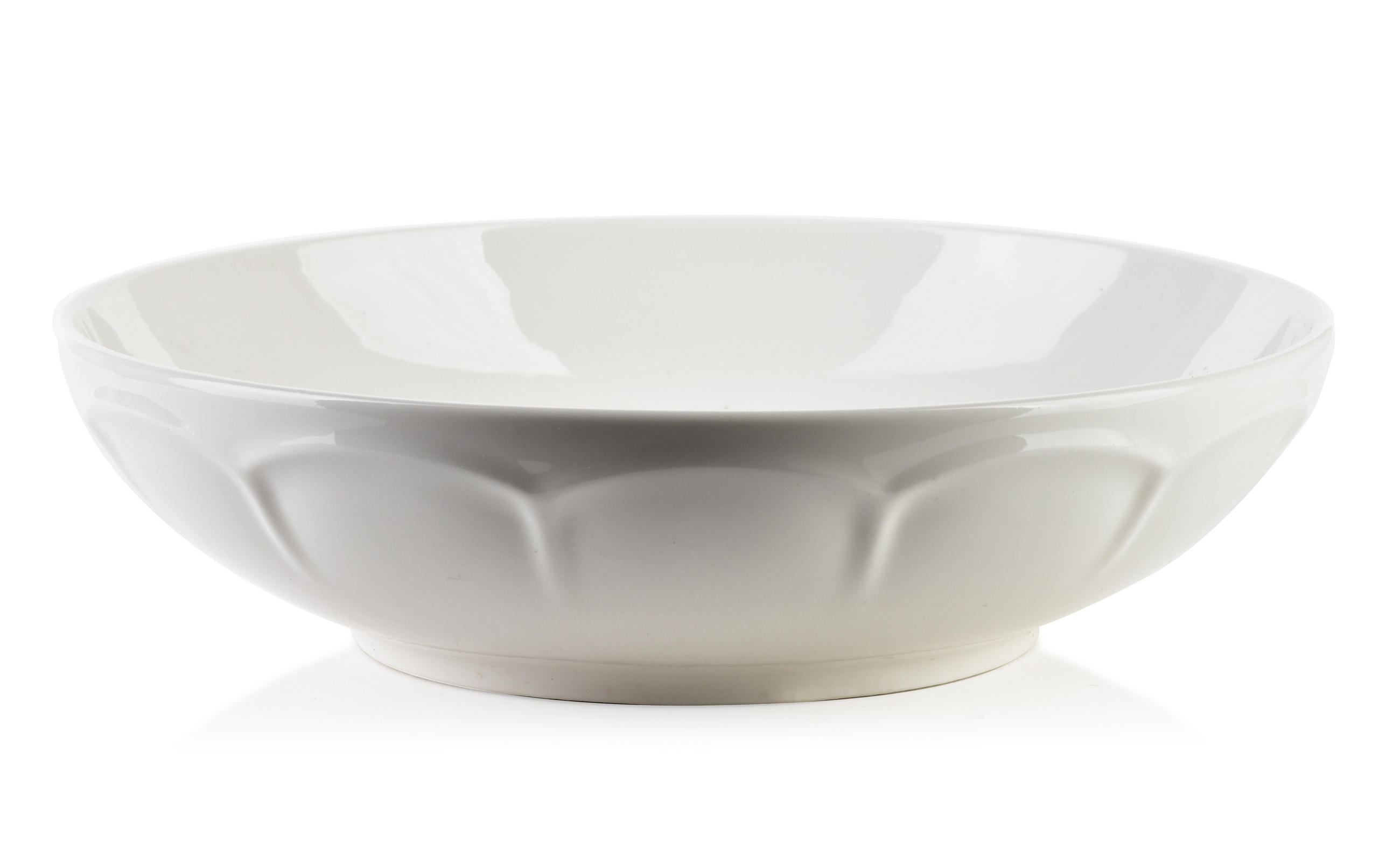 SCHALE Hella Weiß 19.7/19.7/5 cm Keramik - Weiß, Keramik (19.7cm) - Mondex