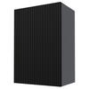 KÜCHENHÄNGESCHRANK Lamello W2/50 Schwarz Matt / Grau 50 / 32,5 / 72cm - Schwarz/Grau, Holz/Holzwerkstoff (50/72/32.5cm) - Feldmann-Wohnen