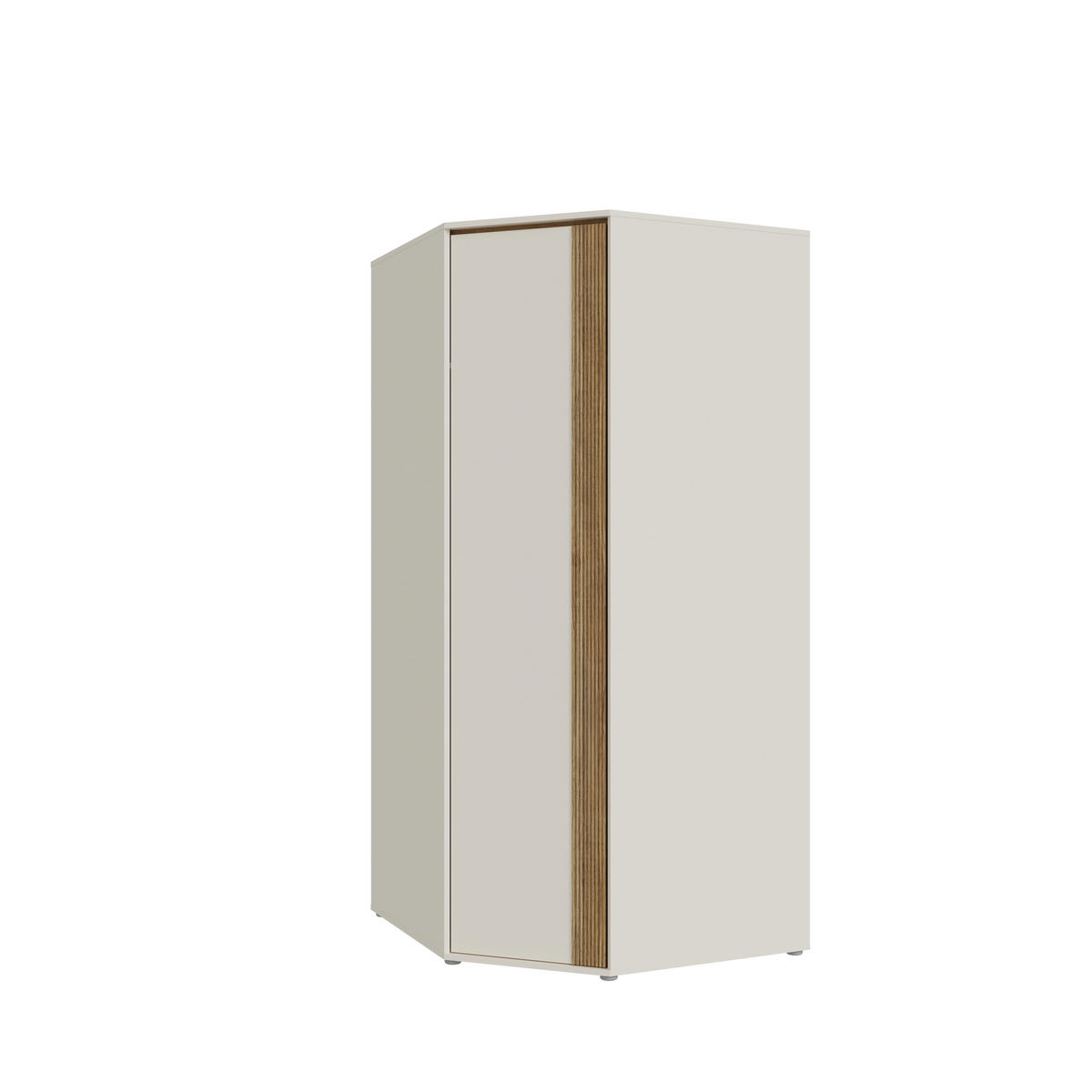 JUGENDZIMMER Wexlin in Mauvella Eiche und Sand 6 teilig mit Lamellenoptik - Beige/Braun, Holzwerkstoff (80/200/120cm)