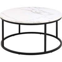 COUCHTISCH, Spiro, Weiß, MDF, 80 x 80 x 40 cm - Weiß, Holzwerkstoff/Metall (80/80/40cm) - ebuy24