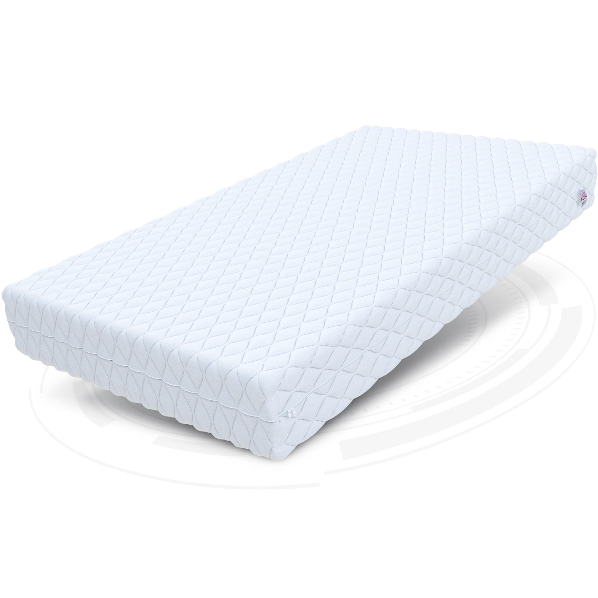 TASCHENFEDERKERNMATRATZE Metis H3 16 cm - Weiß, Textil (120/200cm) - FDM