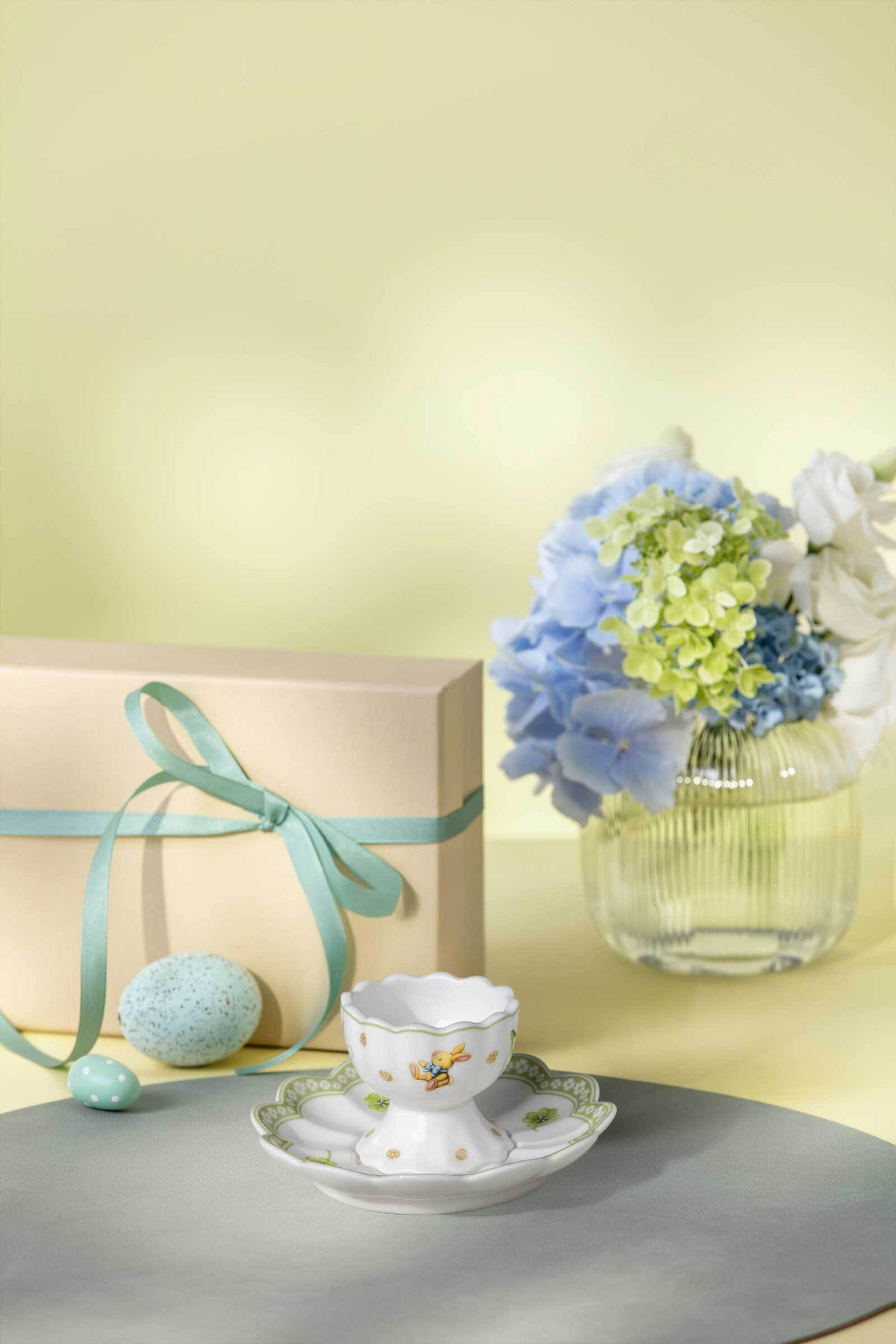 EIERBECHER-UNTERTELLER Easter Delight grün ø 9,9 cm - Grün, Keramik (9.9cm) - Villeroy & Boch