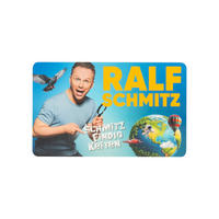 BRETTCHEN Ralf Schmitz Schmitzfindigkeiten Blau 14,5 x 23,5 cm - Blau, Kunststoff (14.5/23.5cm) - United Labels