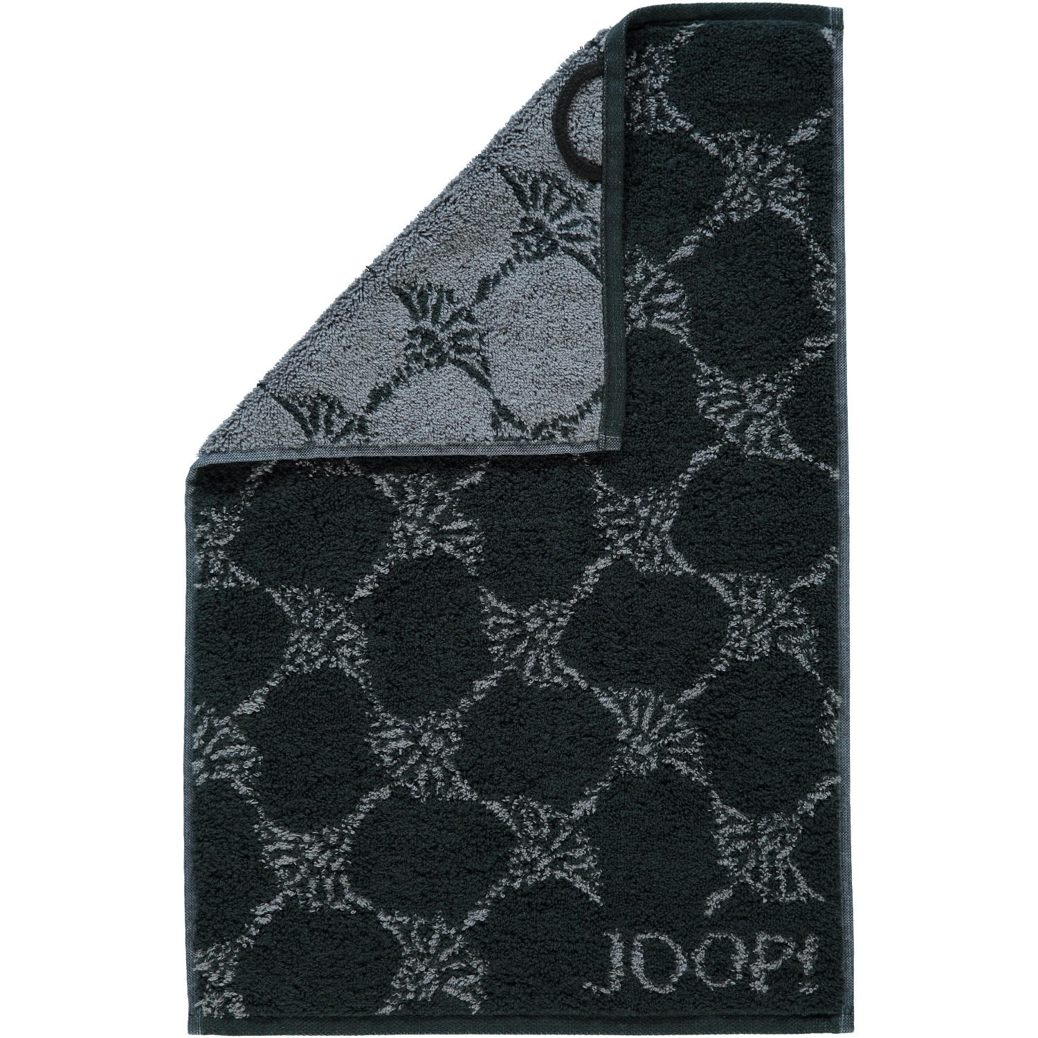 HANDTÜCHER CLASSIC CORNFLOWER 1611 SCHWARZ - 97 - Schwarz, Textil (30/50cm) - Joop!