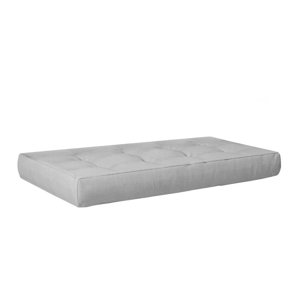 PALETTENKISSEN Grau 120 x 80 cm für Sitz - Grau, Textil (120/15/80cm) - Vicco