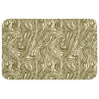 WC PŘEDLOŽKA Abstraktní - Mramor - Zelený 80x50 cm - tmavě zelená, textil/plast (80/1cm) - OnlyWow