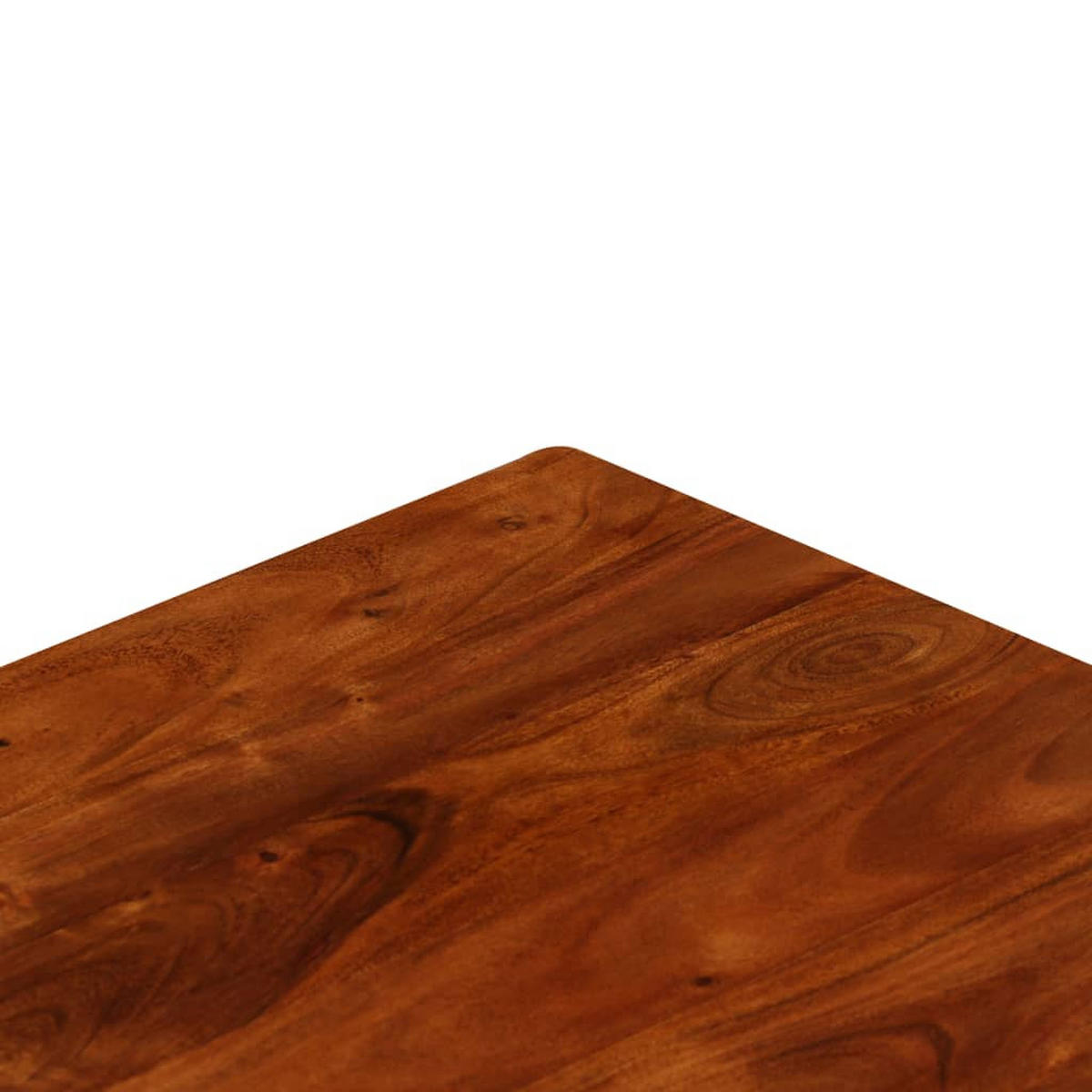COUCHTISCH Massivholz mit Honigfarbenem Finish 100x50x30 cm - Braun, Holz (100/50/30cm) - furnicato
