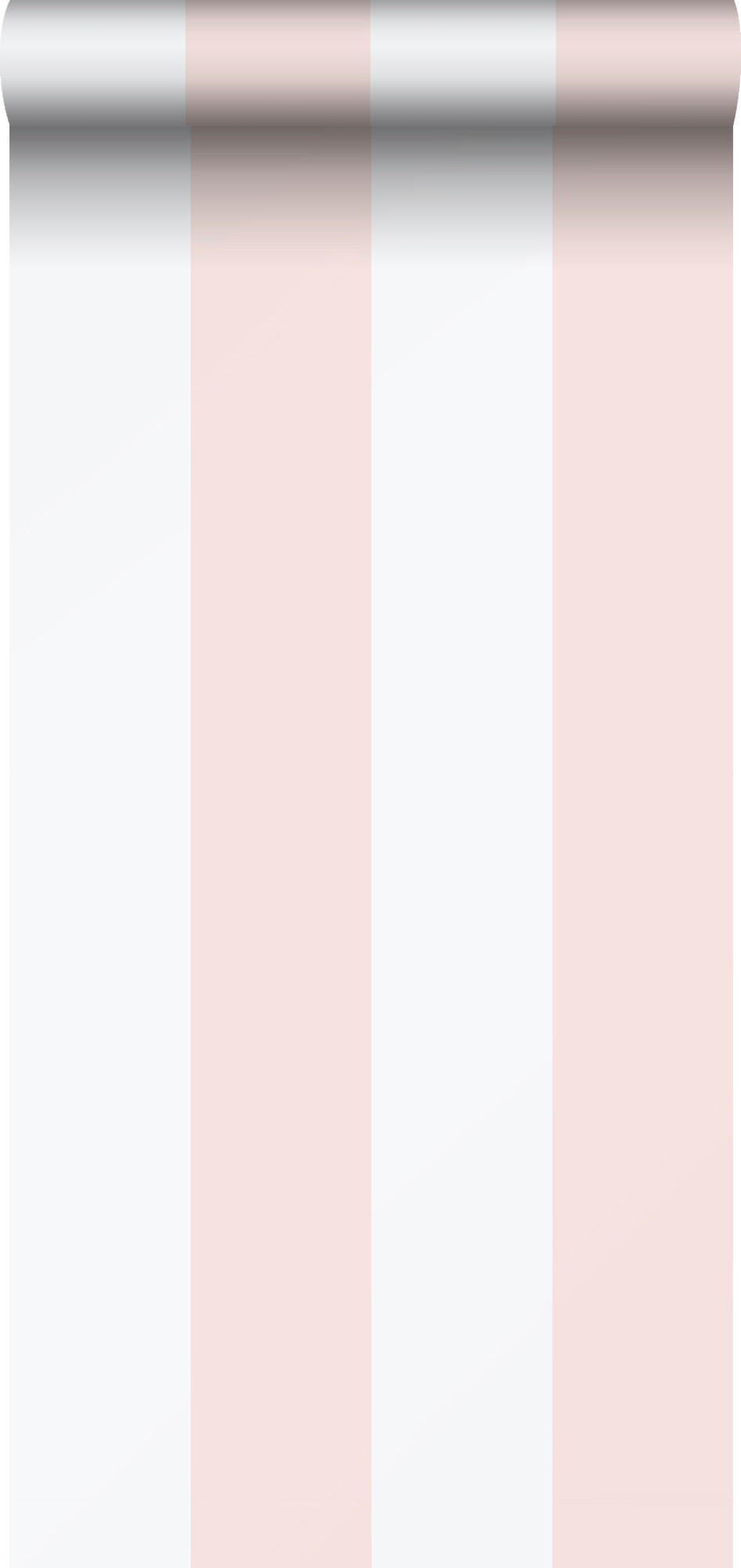 TAPETE Streifen 53 cm x 10.05 m - Pink, Papier (53/1000cm) - Sanders & Sanders