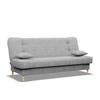 SOFA 3-SITZER MIT SCHLAFFUNKTION SAVANA Grau - Grau, Textil (93/96/200cm) - Mebligo