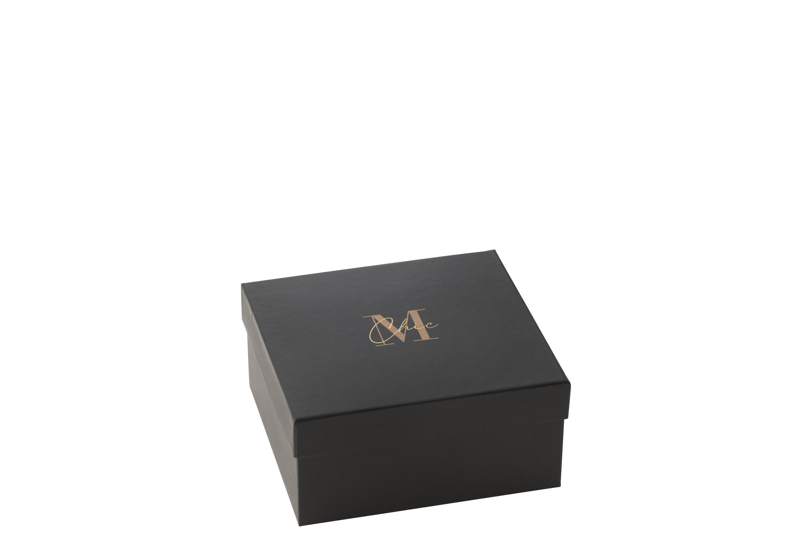 DUFTKERZE M-CHIC - Gold - 20 Std. - 4er set - Goldfarben, Paraffin (6.5/7.5cm) - J-Line