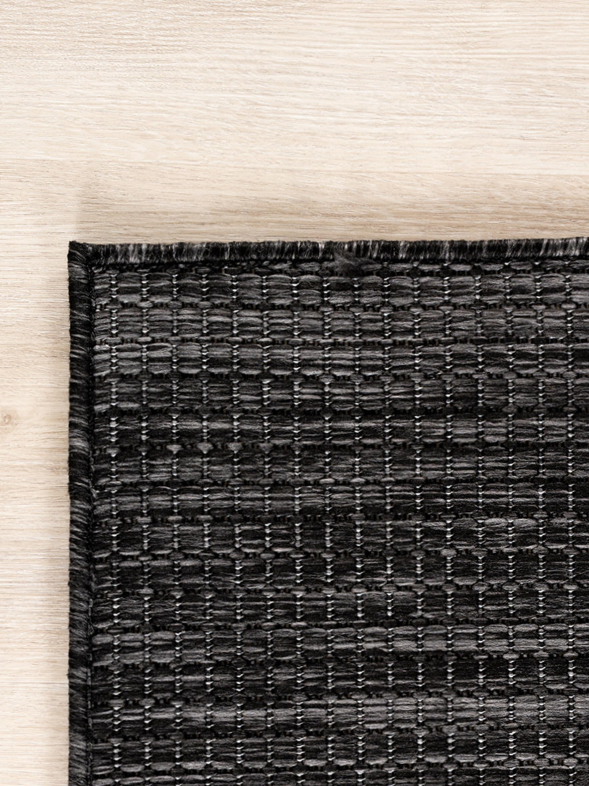LÄUFER Outdoor, Fußbodenheizung-geeignet, VIGOLENO in Anthrazit, 80 x 150 cm - Anthrazit, Textil (80/150cm) - KADIMA DESIGN