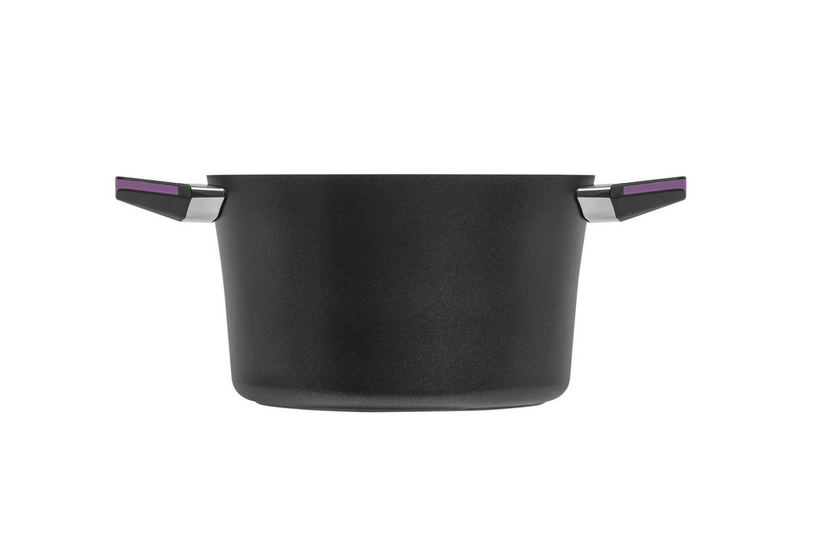 KOCHTOPF INDUKTION ⌀24cm - AUBERGINE - Aubergine, Metall (24cm) - Gastrolux