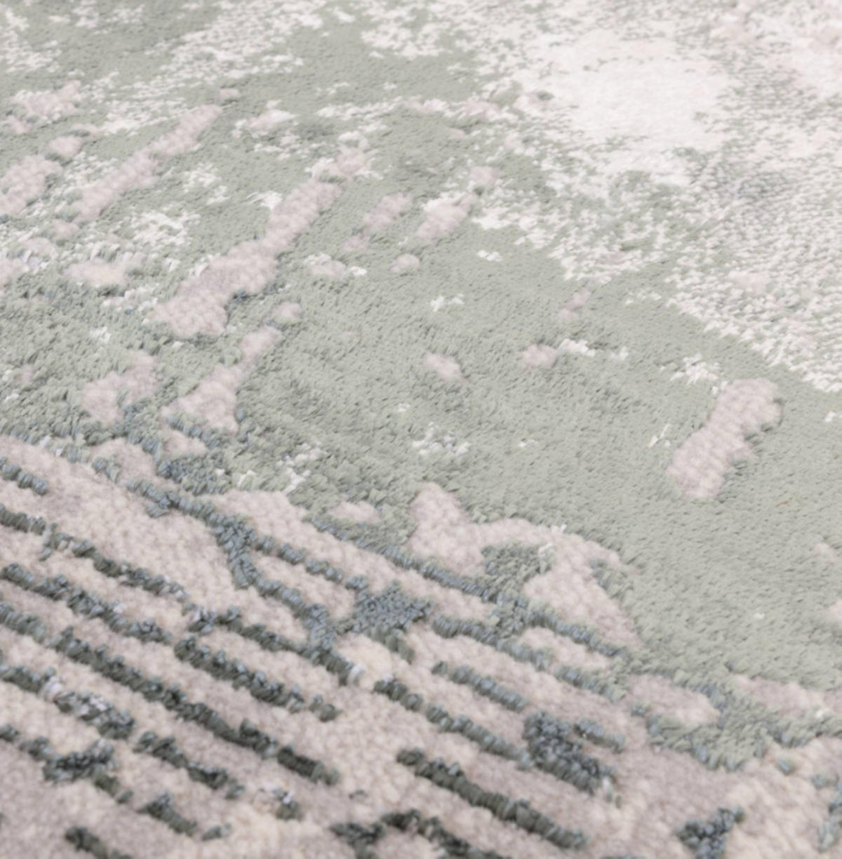 WOHNZIMMERTEPPICH modern grün flachgewebt 200x290 cm SPHERE - Grün, Textil (200/290cm) - Novatrend