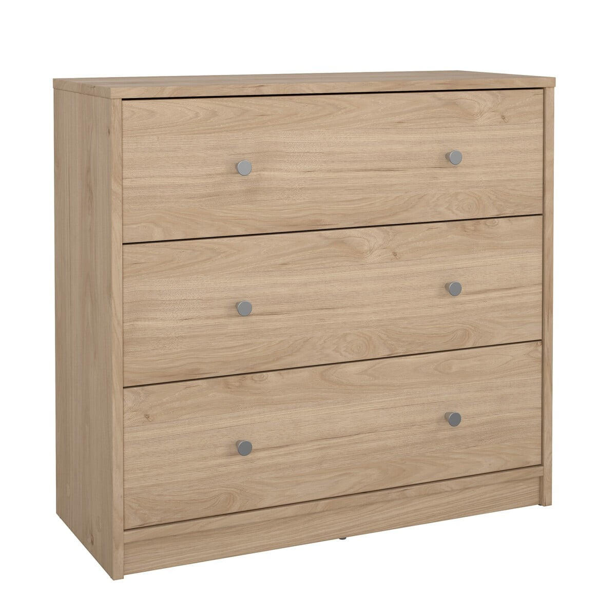 51. KOMMODE mit 3 Schubladen lise 72,4/30,1/68,3 cm - Apfelbaumfarben, Holzwerkstoff (30.1/68.3/72.4cm) - Calicosy