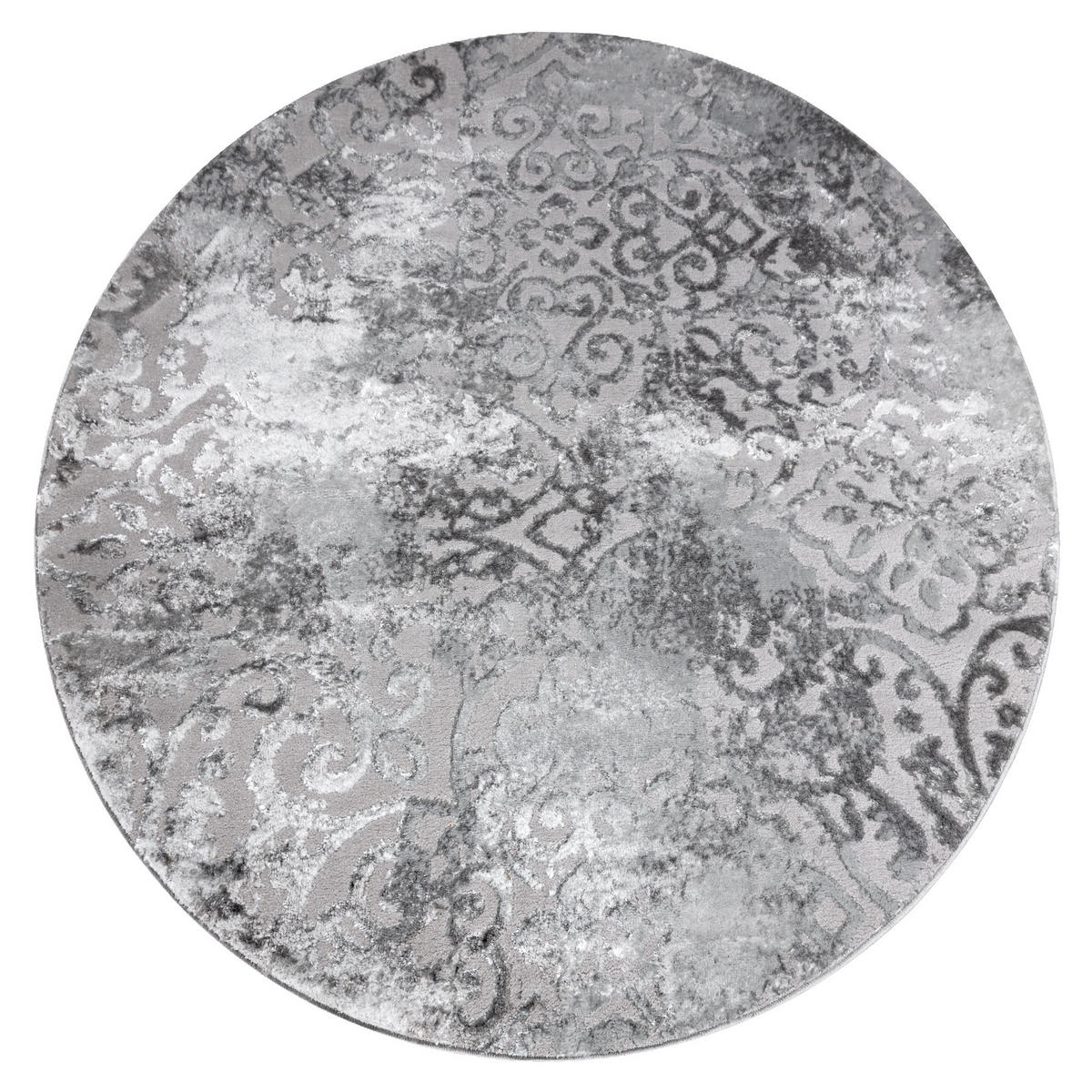 TEPPICH Mefe 200 cm - Grau, Textil (200/200cm) - rugsX