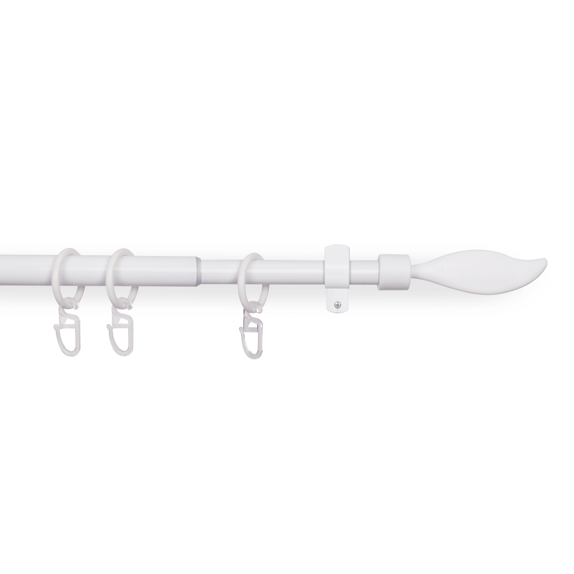 XXXLutz Gardinenstange Weiß 220 cm