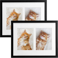 BILDERRAHMEN Galeria 9x13cm Schwarz (2tlg) - Schwarz, Holzwerkstoff (19/2/25cm) - BoMoe