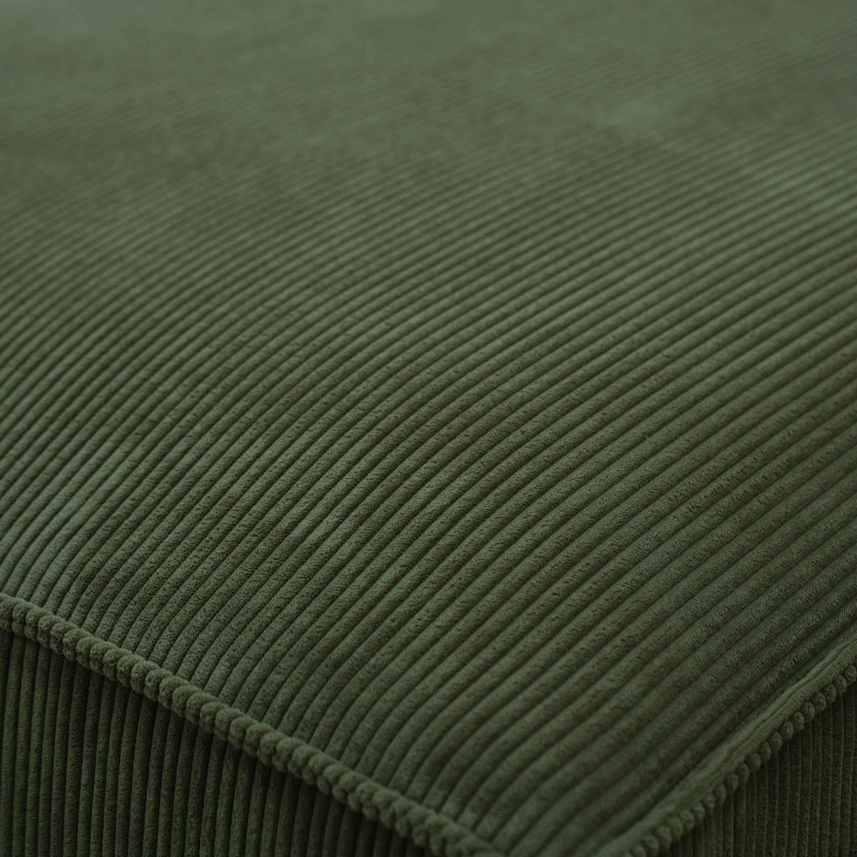 SOFA 3-Sitzer, Khakigrün - Grün, Textil (160/247cm) - Oviala