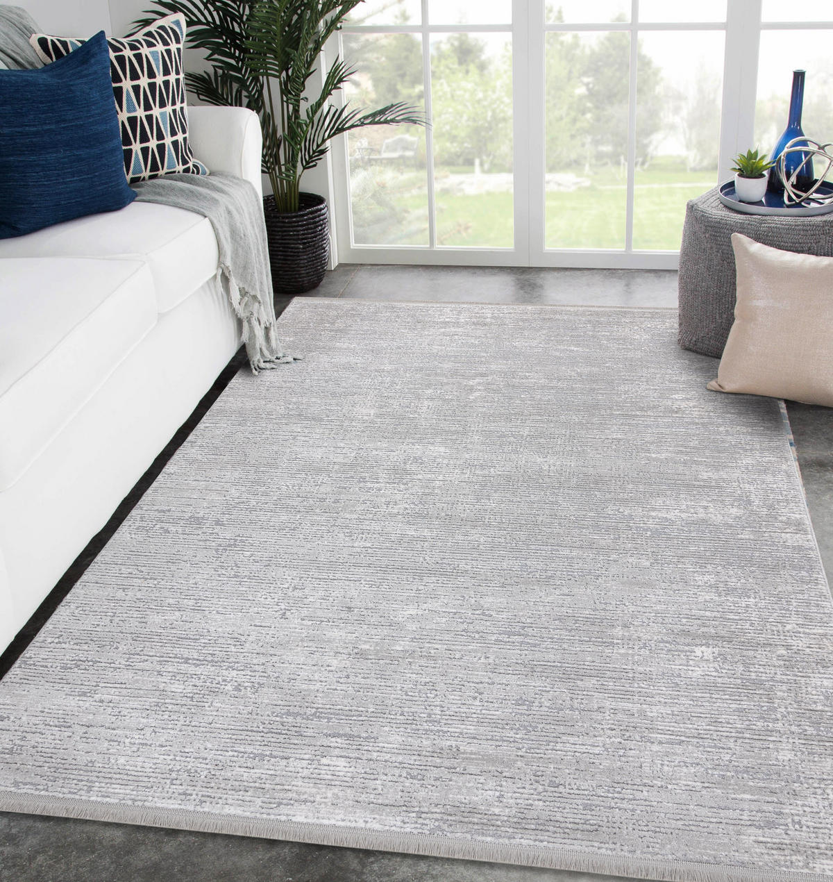 TEPPICH Tuls 140/190 cm - Grau, Textil (140/190cm) - rugsX