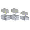 EUROBOX 8x Nextgen Economy Mit Auflagedeckel Grau/Gelb Griffe Geschlossen 23 Liter - Gelb, Kunststoff (40/12/60cm) - PROREGAL