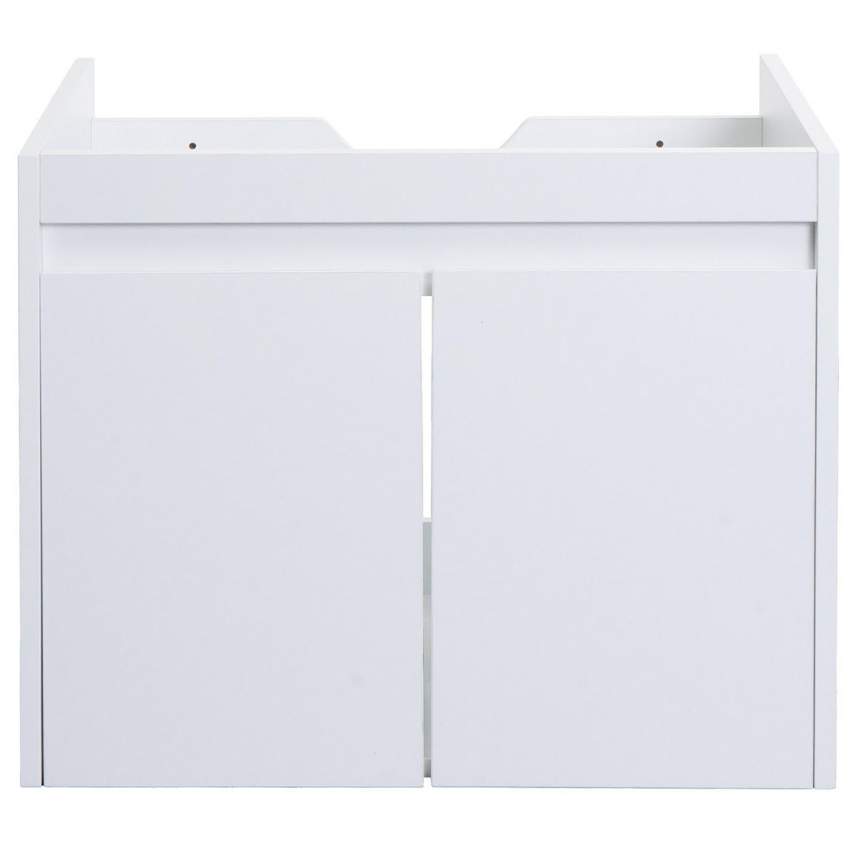 WASCHBECKENUNTERSCHRANK Weiß - Weiß, Holzwerkstoff (59/48/45cm) - MCW