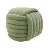 POUF Grün 50/50/45 cm - Olivgrün, Textil (50/45/50cm) - Mobili Rebecca