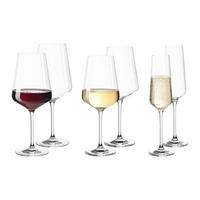 WEIN- UND SEKTGLÄSER Puccini transparent 6er Set - Transparent, Glas - Leonardo Living