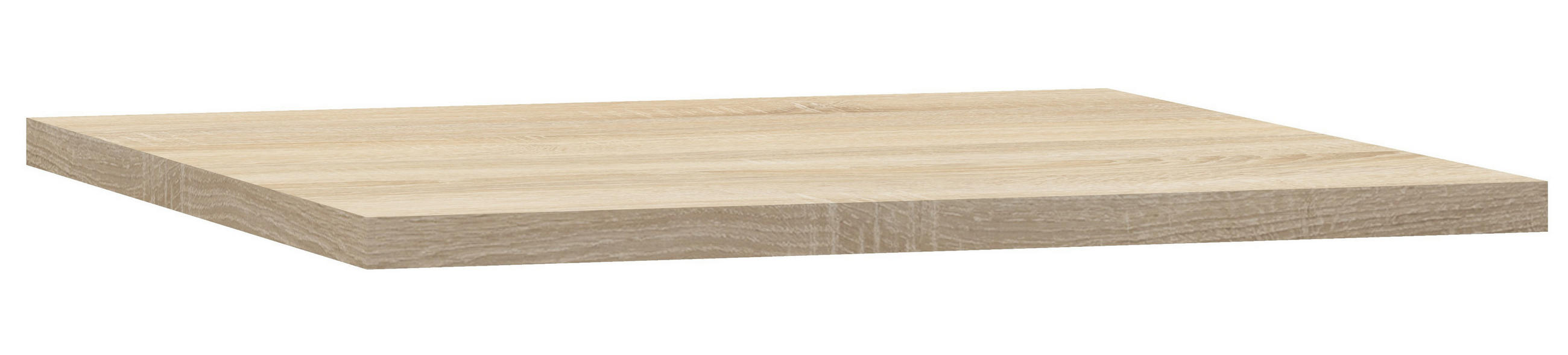 ARBEITSPLATTE Sonoma-Eiche 80x3,2x60 cm - Sonoma Eiche, Holzwerkstoff (80/3.2/60cm) - Akord
