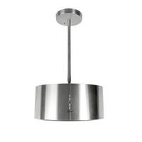 DUNSTABZUGSHAUBE GCH I 237 50 IS + Umluftset, 50 cm Edelstahl - Silberfarben, Metall (50/20/50cm) - Gurari