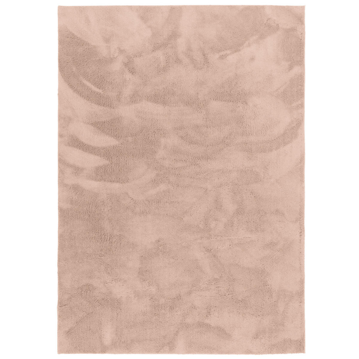 FELLTEPPICH SUPER SOFT PEARL - Altrosa, Textil (140/200cm) - Pergamon