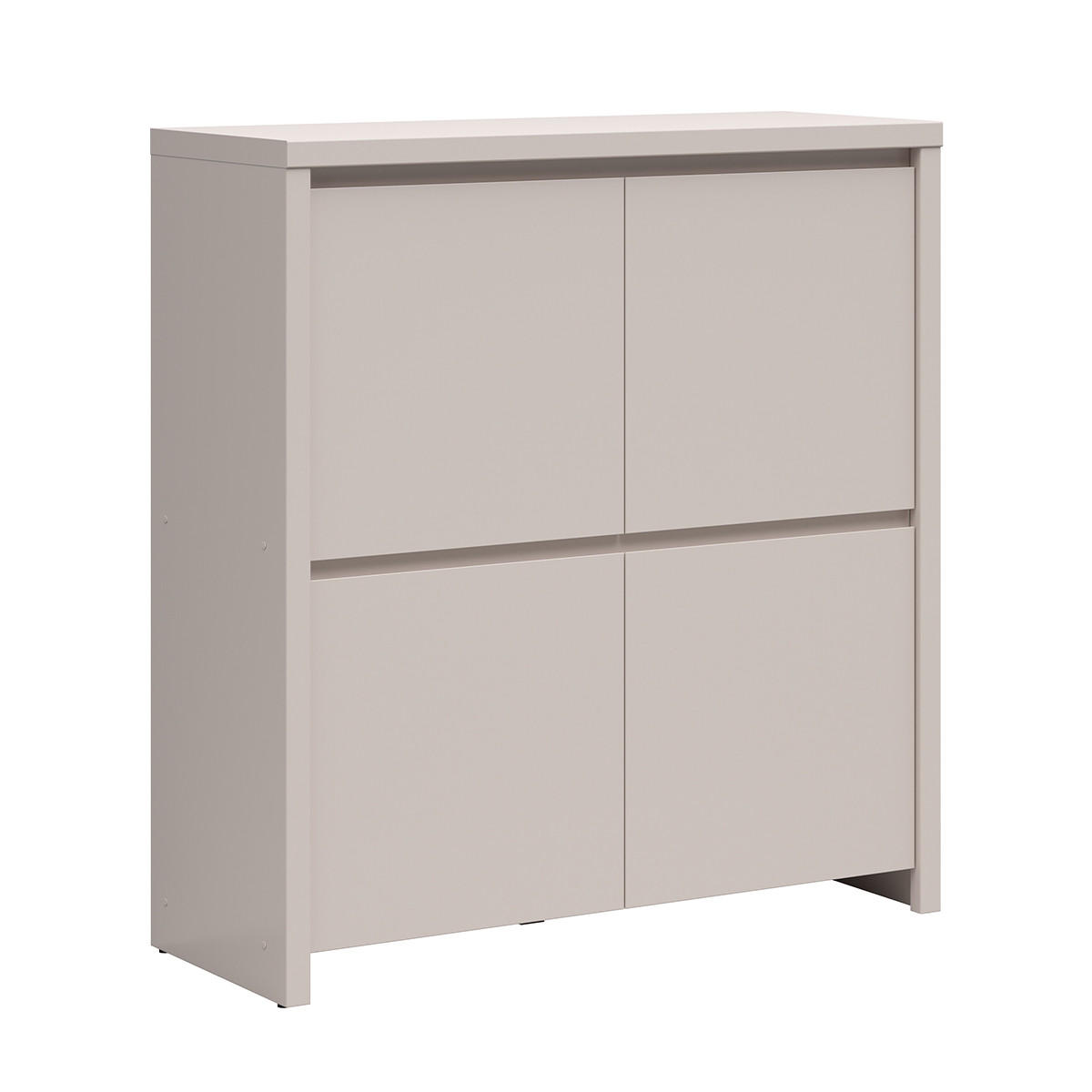 SIDEBOARD Soren Kaschmir - Beige, Holzwerkstoff (105/112.5/40.5cm) - Petits-meubles