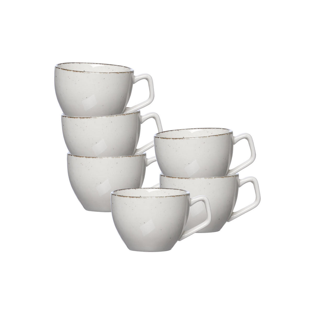 ESPRESSOTASSEN Casa Beige 80 ml 6er Set - Beige, Keramik (0.08L) - Ritzenhoff Breker