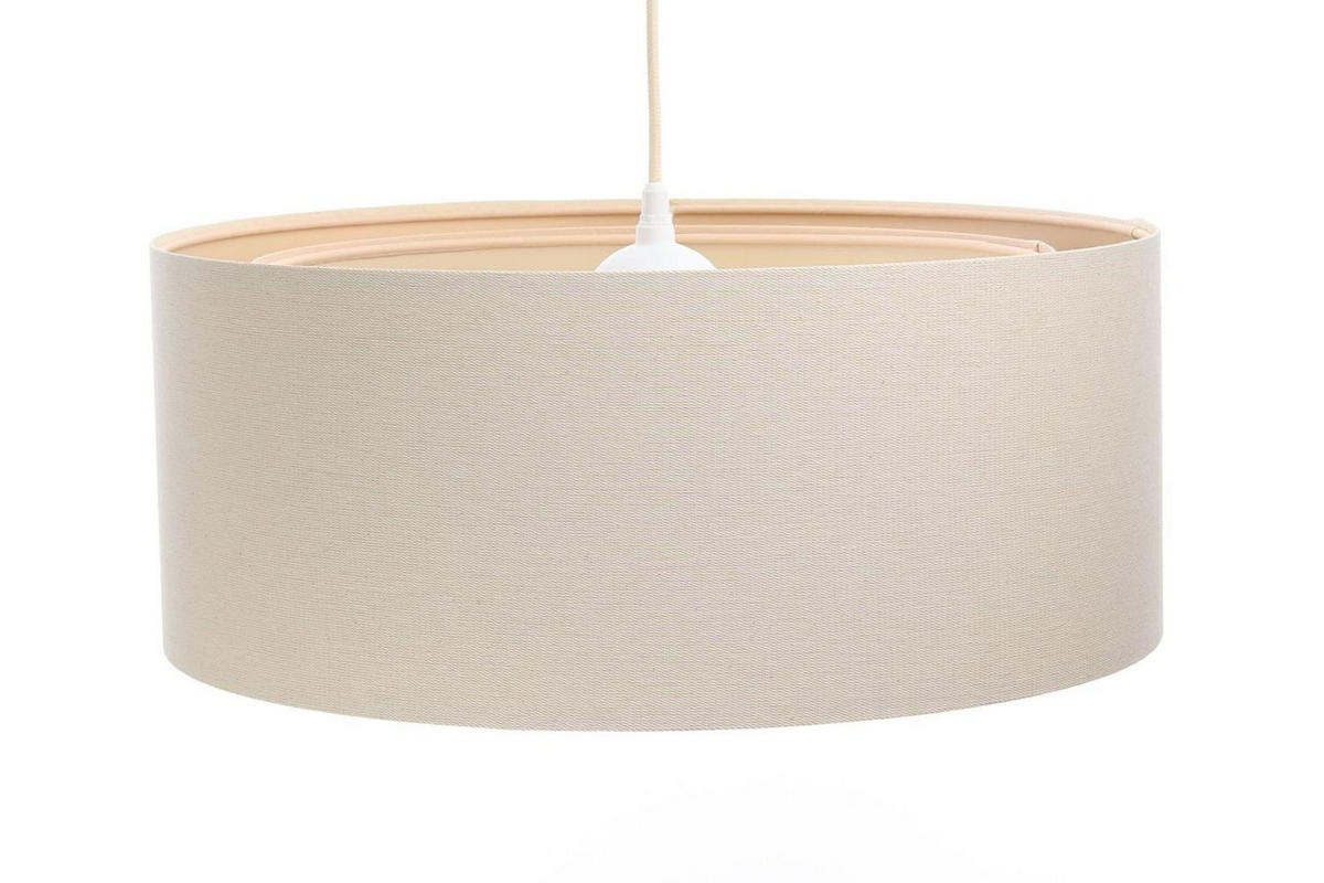 HÄNGELEUCHTE Beige 50/20 cm - Beige, Kunststoff (50/1/20cm) - ONZENO