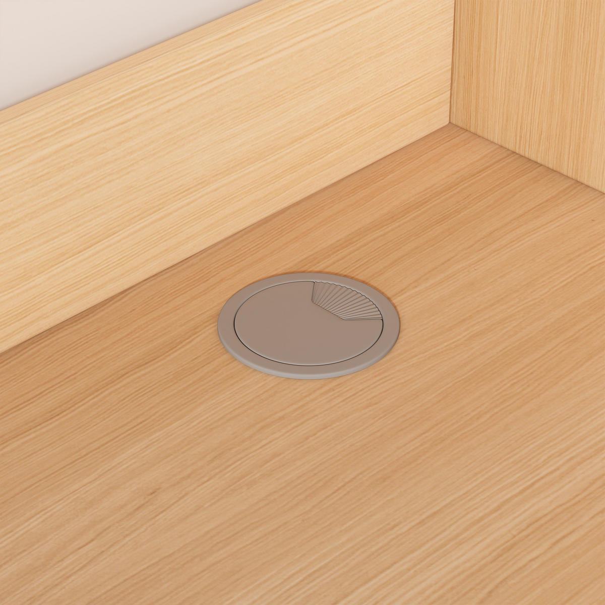 COMPUTERTISCH beige 110/55/180 cm - Beige, Holzwerkstoff (55/110/180cm) - Urban Meuble