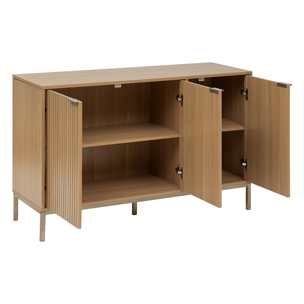 KOMMODE Tasso 120/40/76 cm - Braun, Holzwerkstoff (40/76/120cm) - 5five Simply Smart