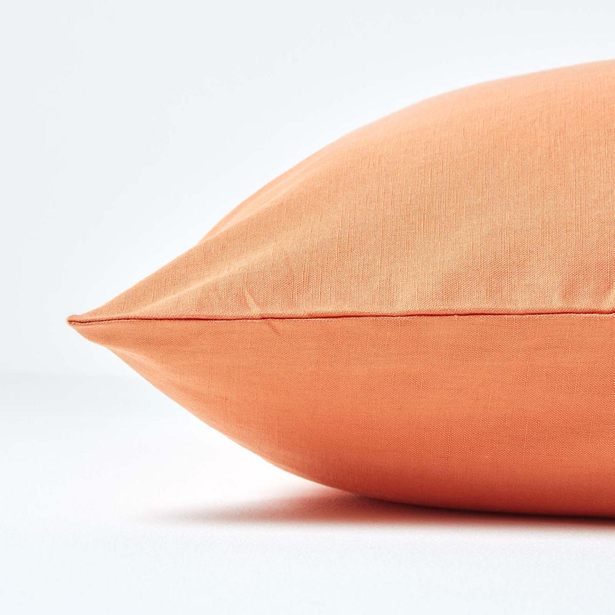 KISSENBEZUG Leinen - Orange, Textil (50/90cm) - Homescapes