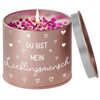 DUFTKERZE Lavendel Lieblingsmensch Roségold 9 oz - Goldfarben, Metall (7.5cm)